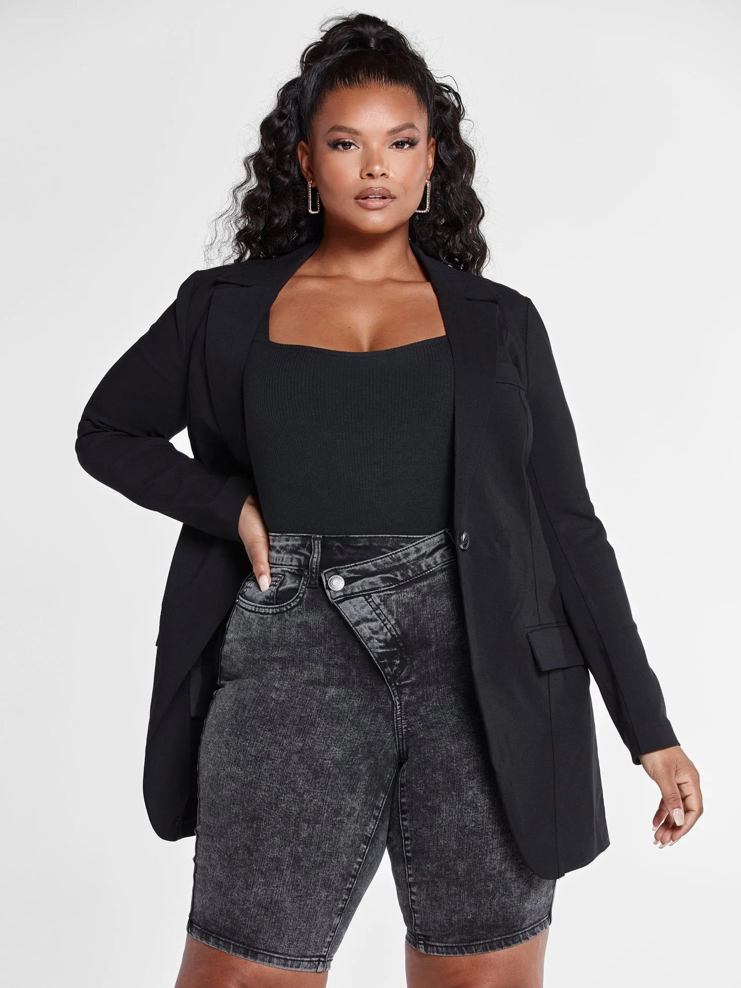 The City Blazer in Black