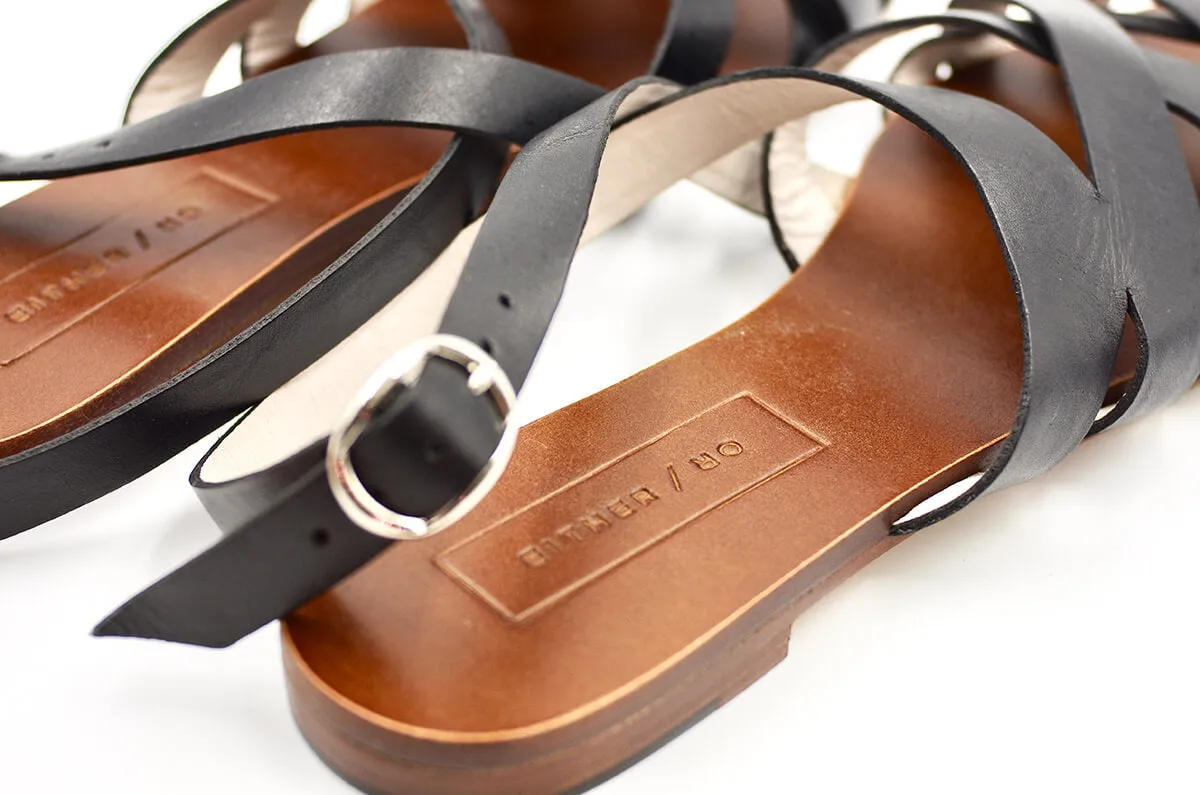 The Criss Cross Slide [Black]