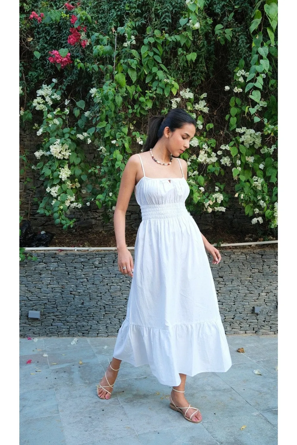 The Olivia White Dress