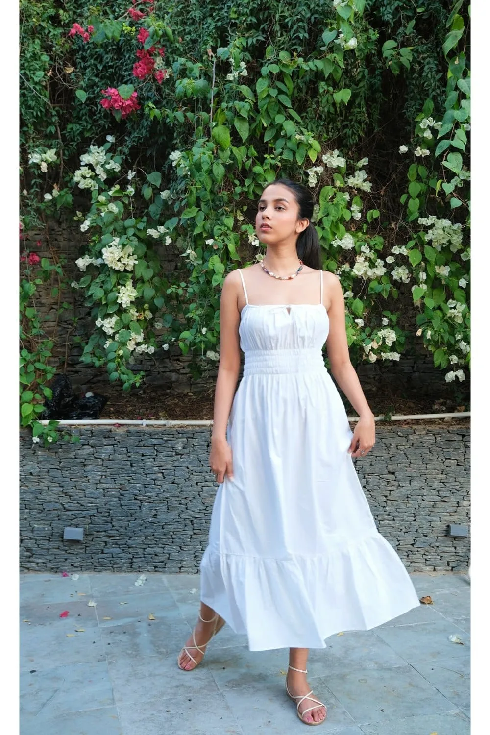 The Olivia White Dress