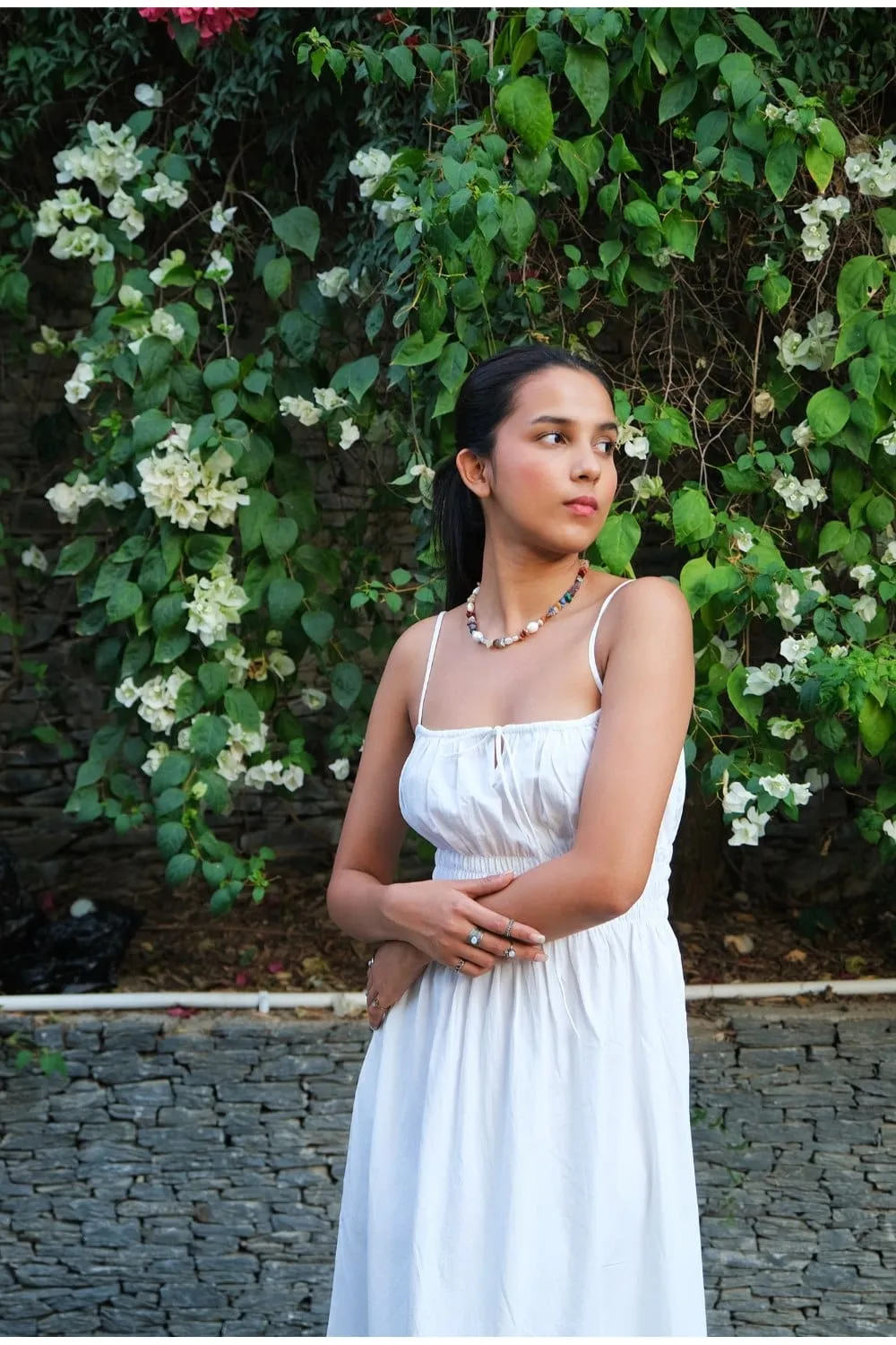 The Olivia White Dress