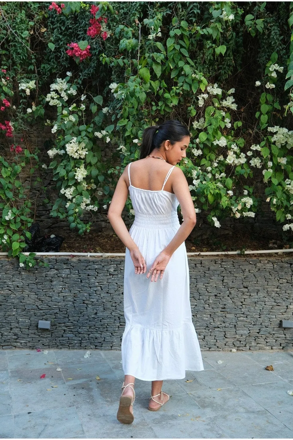 The Olivia White Dress