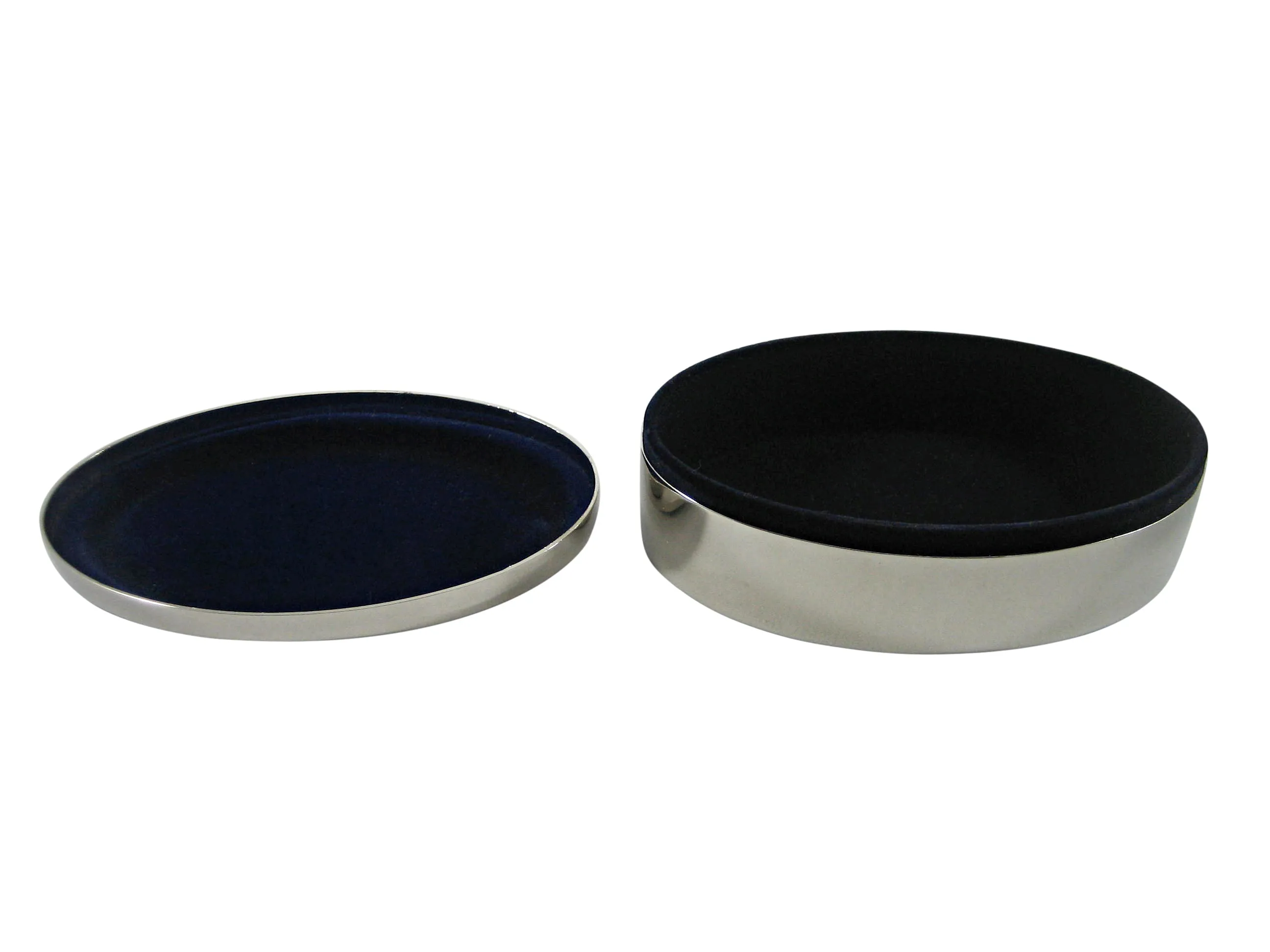 Thin Bordered Republic of Rwanda Flag Oval Trinket Jewelry Box