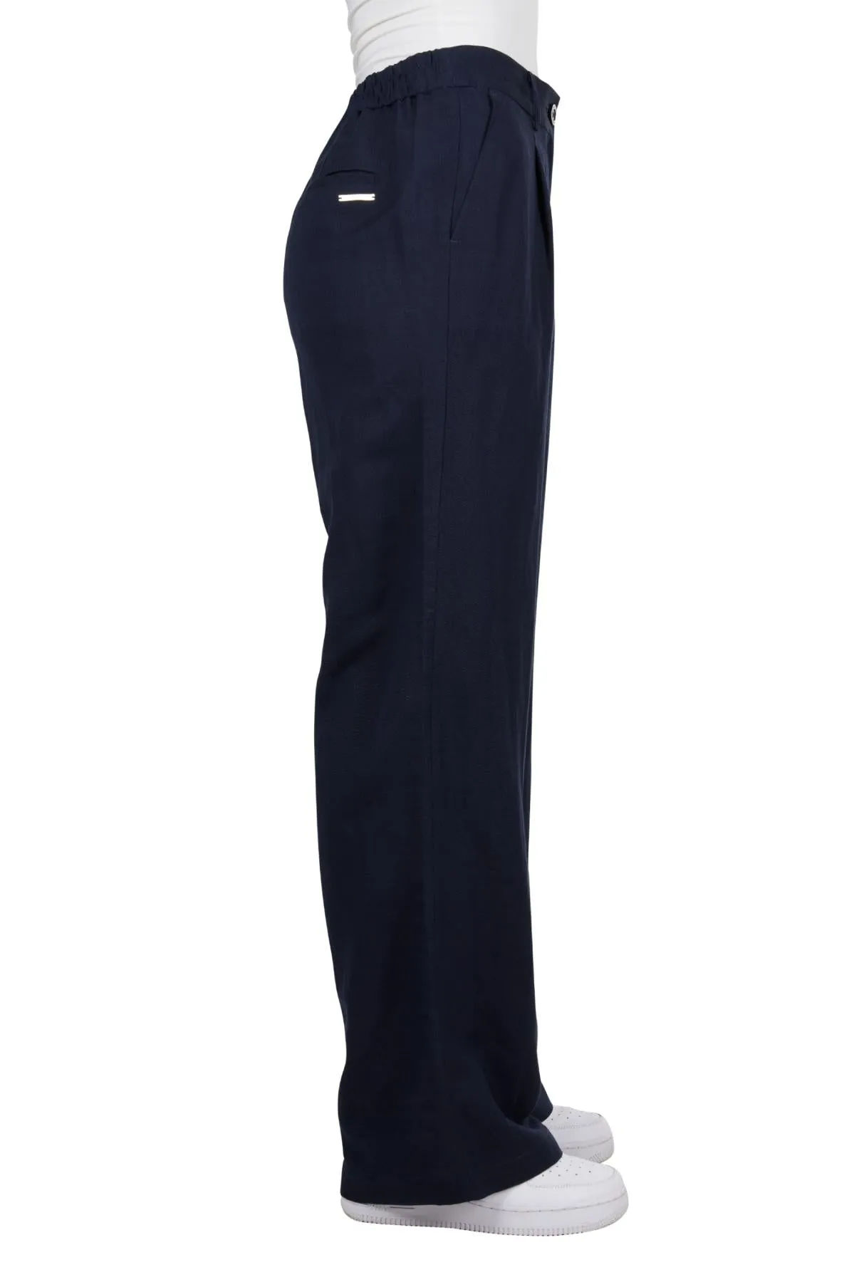 Thomas Cook Ladies Isabel Linen Pant - Navy