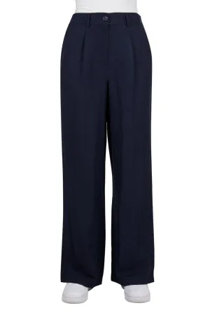 Thomas Cook Ladies Isabel Linen Pant - Navy