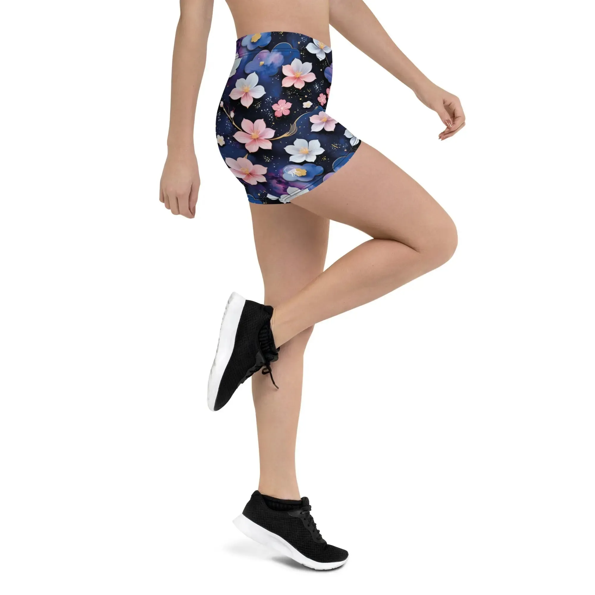 Tight Shorts - Midnight Sakura