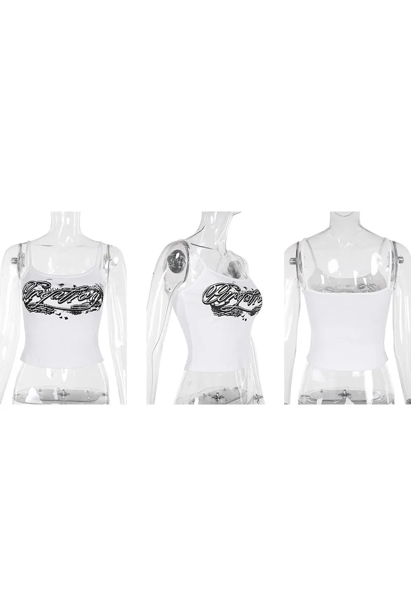 TL628 Graphic Streetwear Cami