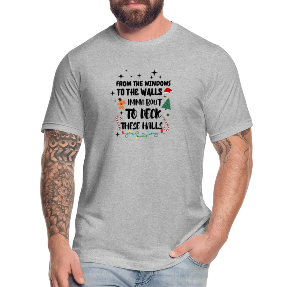 “To the windows to the walls”-Unisex Jersey T-Shirt by Bella   Canvas