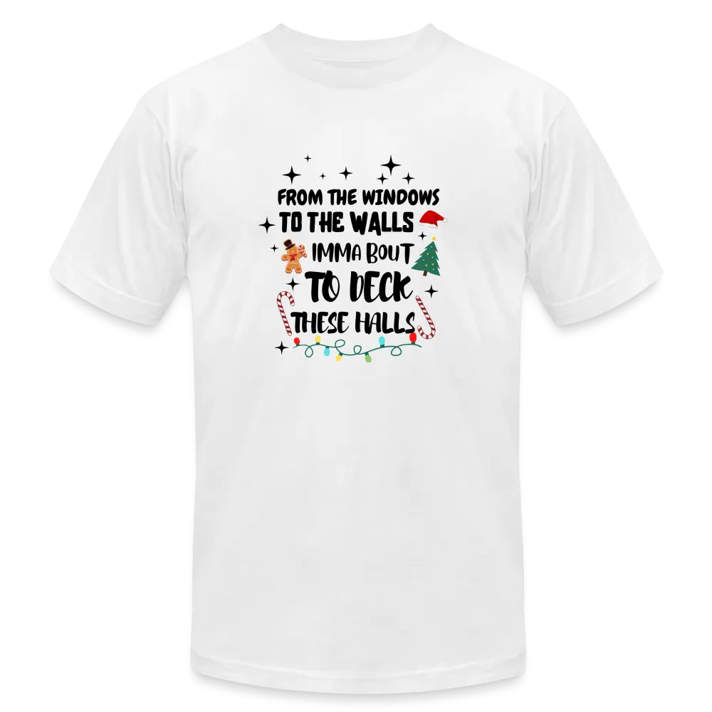 “To the windows to the walls”-Unisex Jersey T-Shirt by Bella   Canvas