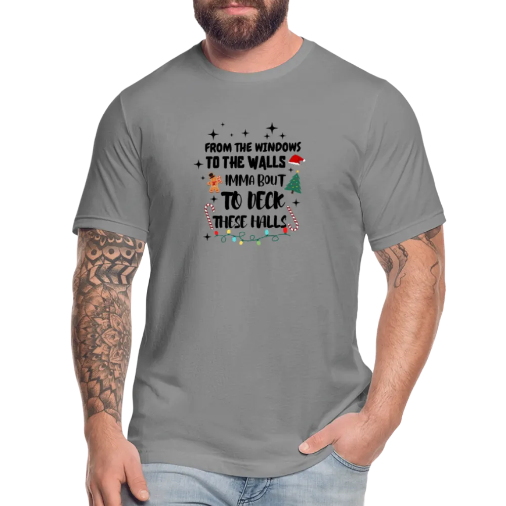 “To the windows to the walls”-Unisex Jersey T-Shirt by Bella   Canvas