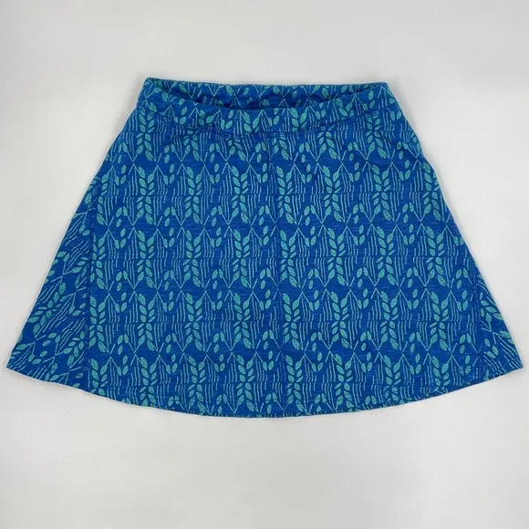Toad&amp;Co NWOT Seleena Skort Retired Color / Print Skirt Built In Shorts w Pockets