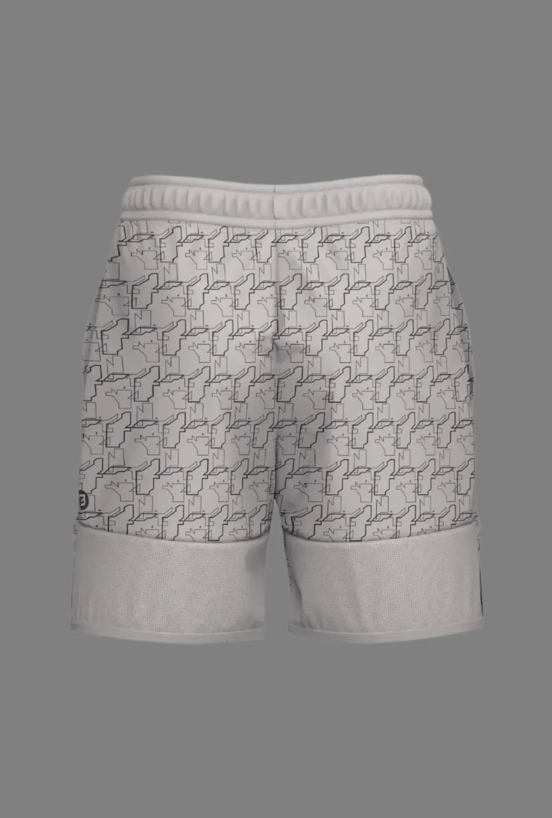 Total War Endgame Graphic Print SweatShort - Pebble Grey
