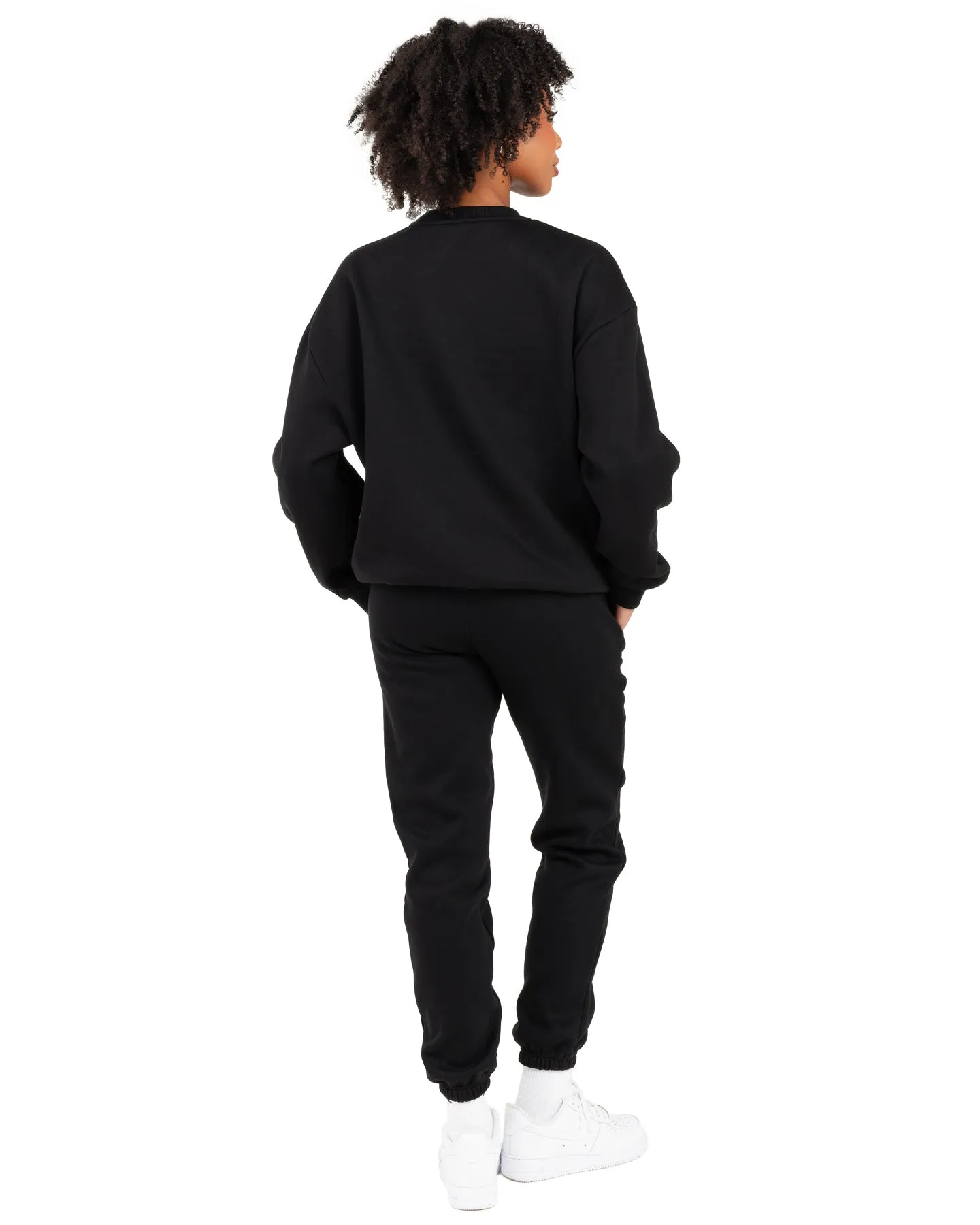 Track & Field Crewneck - Black