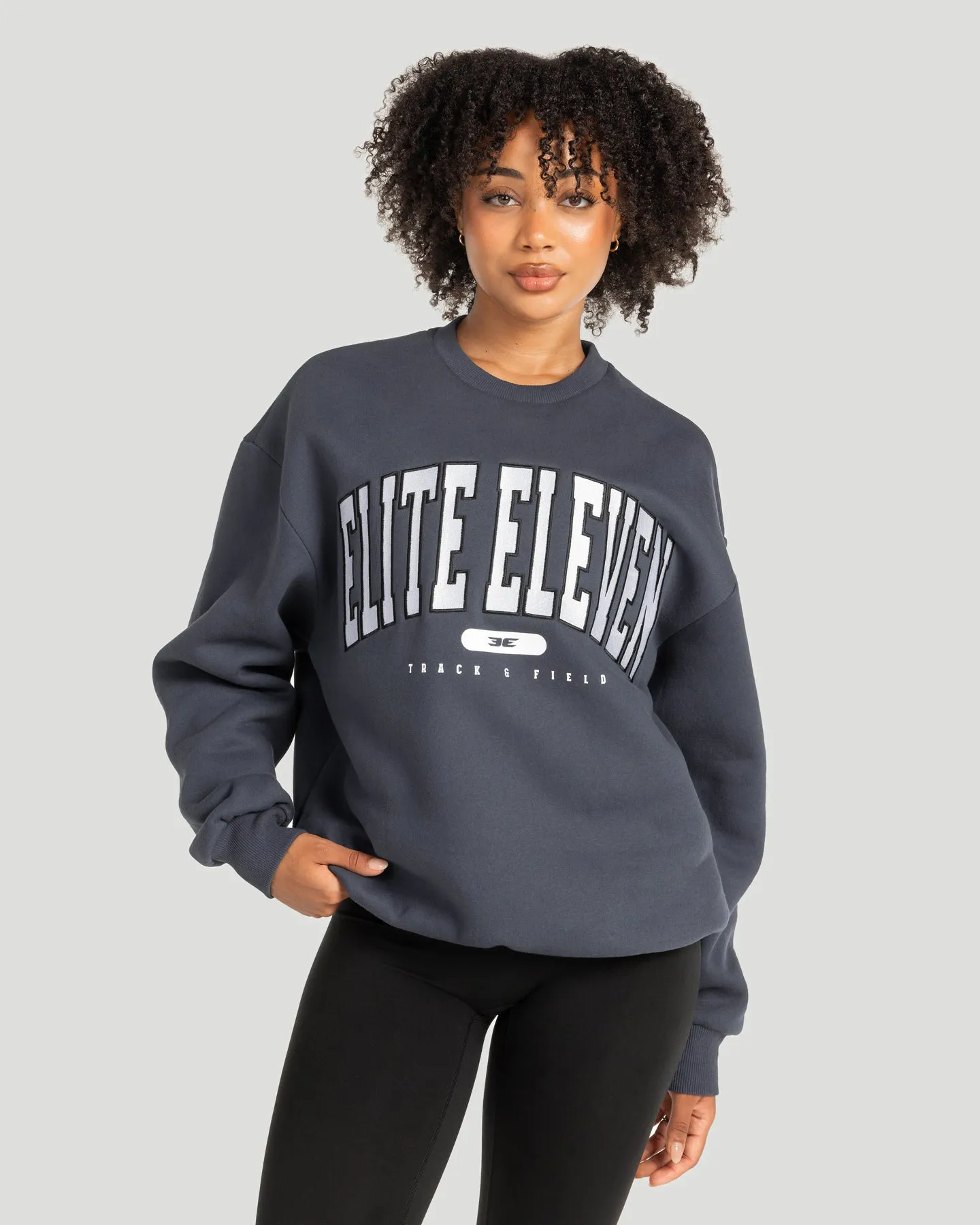 Track & Field Crewneck - Navy