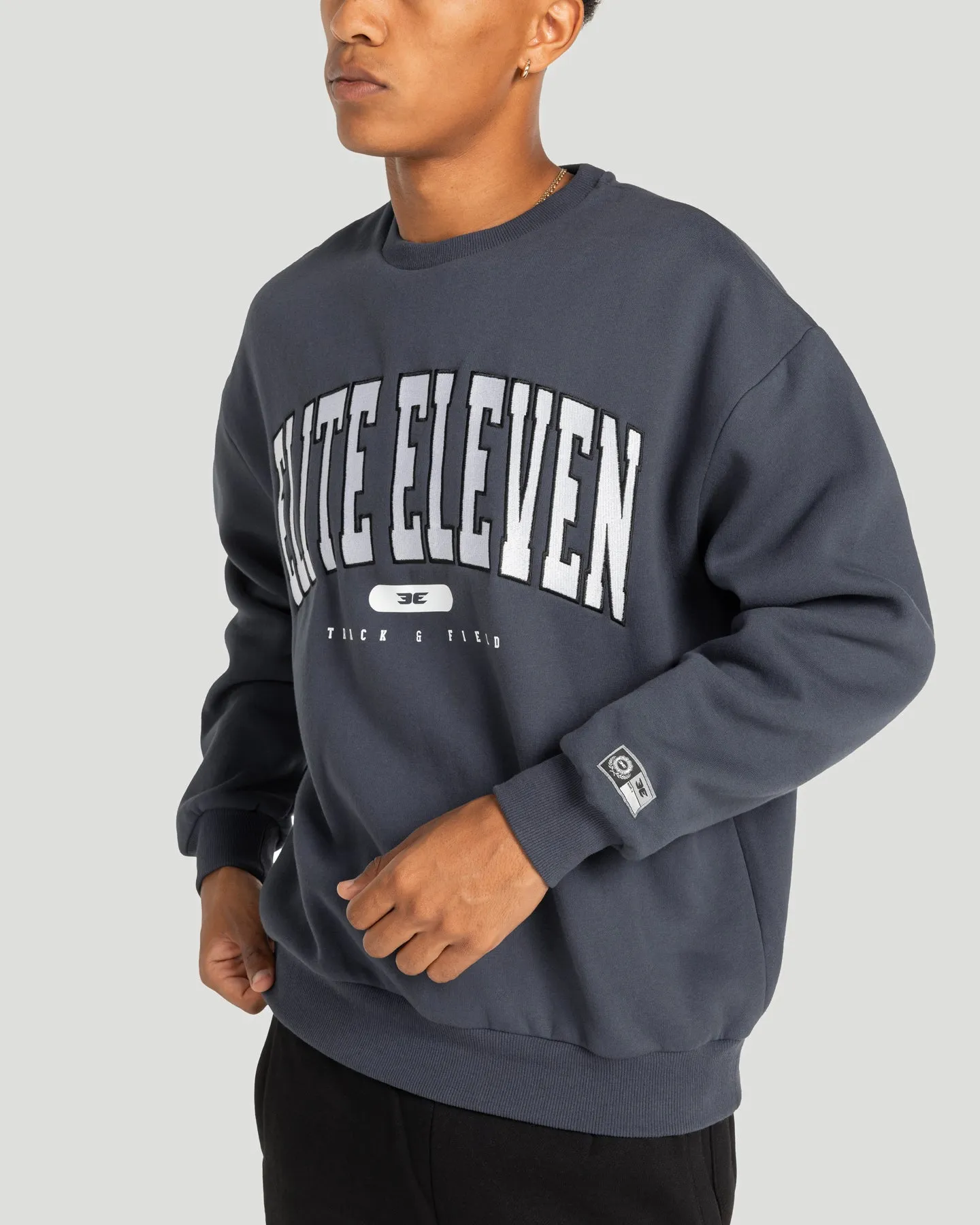 Track & Field Crewneck - Navy