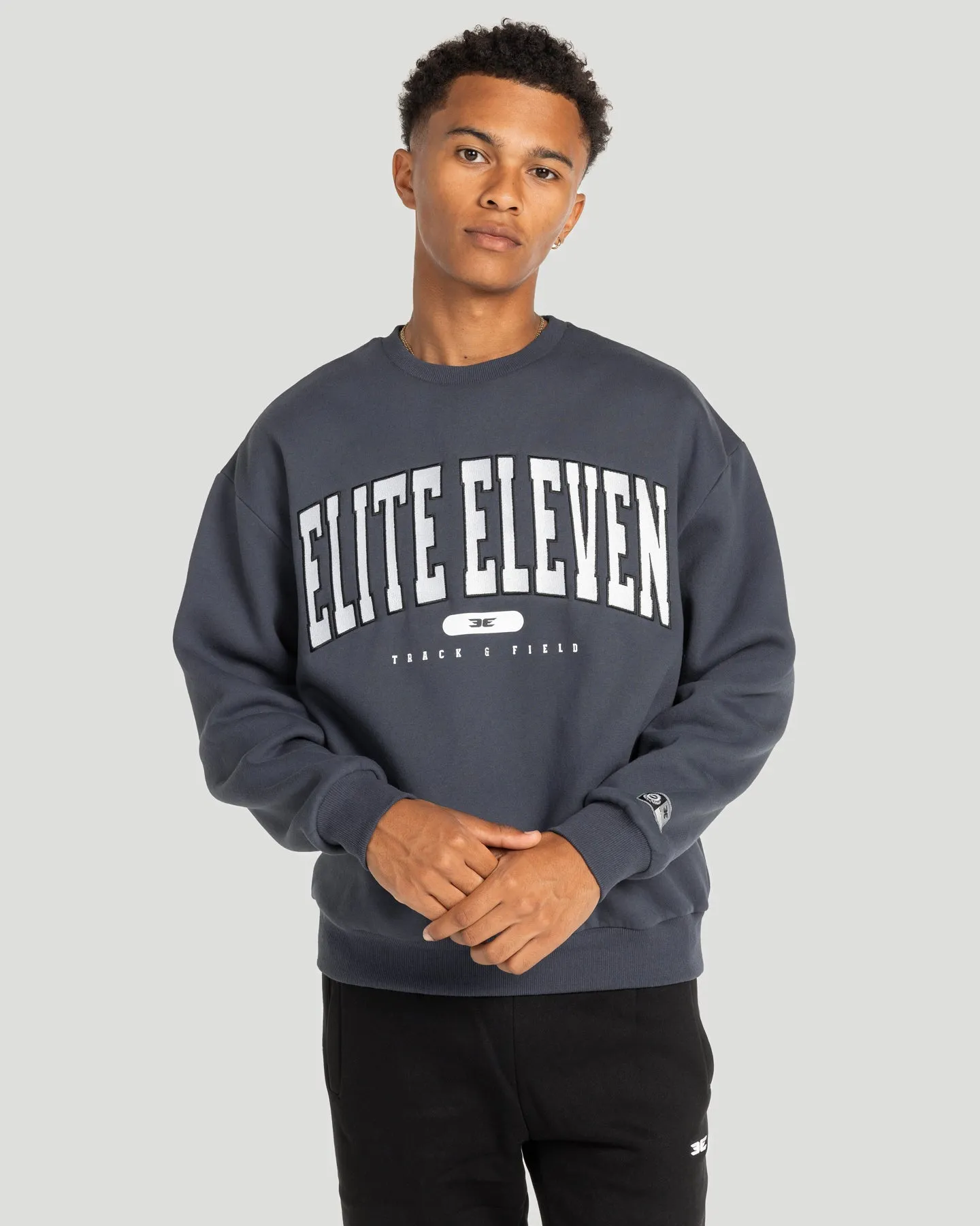 Track & Field Crewneck - Navy