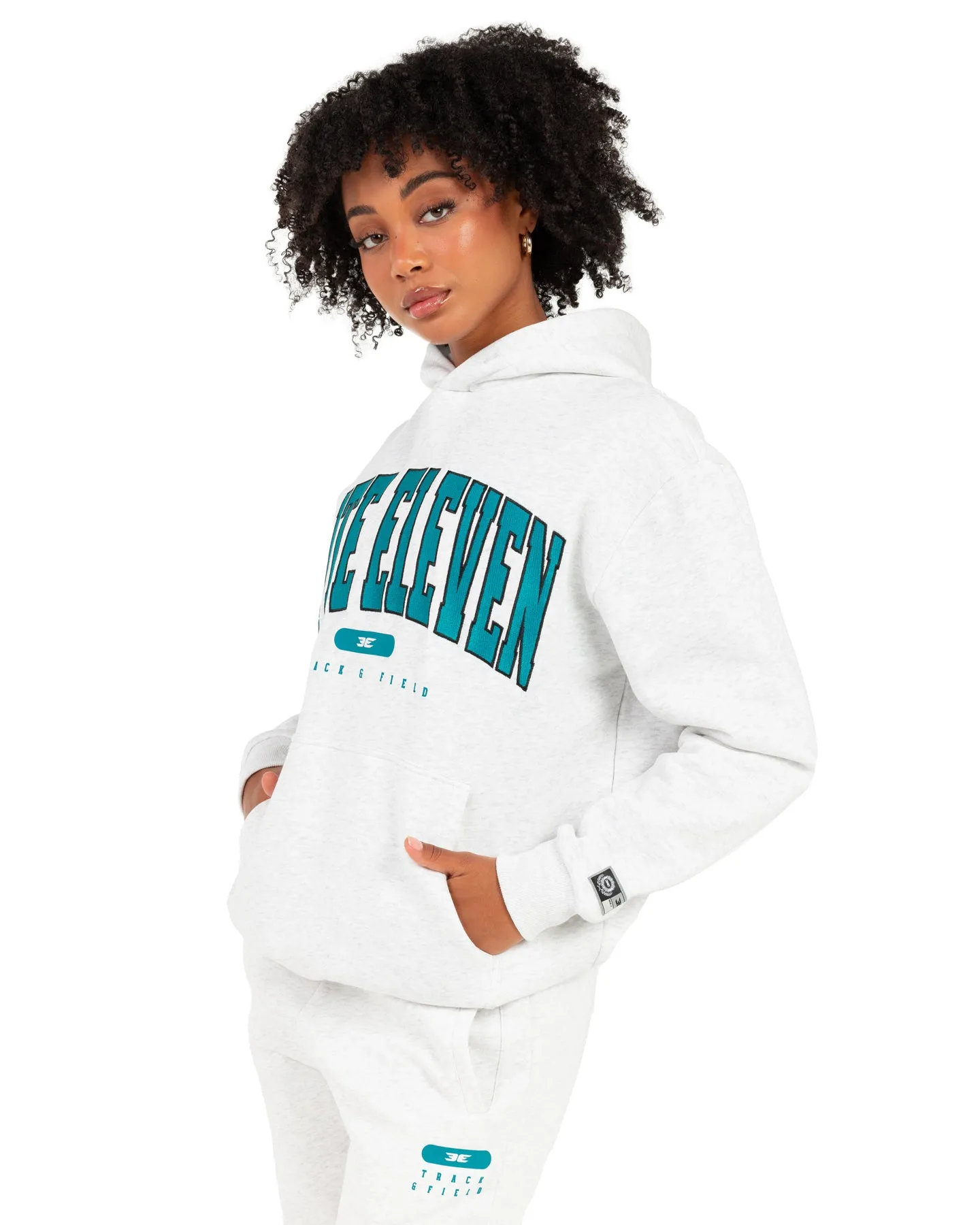 Track & Field Hoodie - Polar Grey