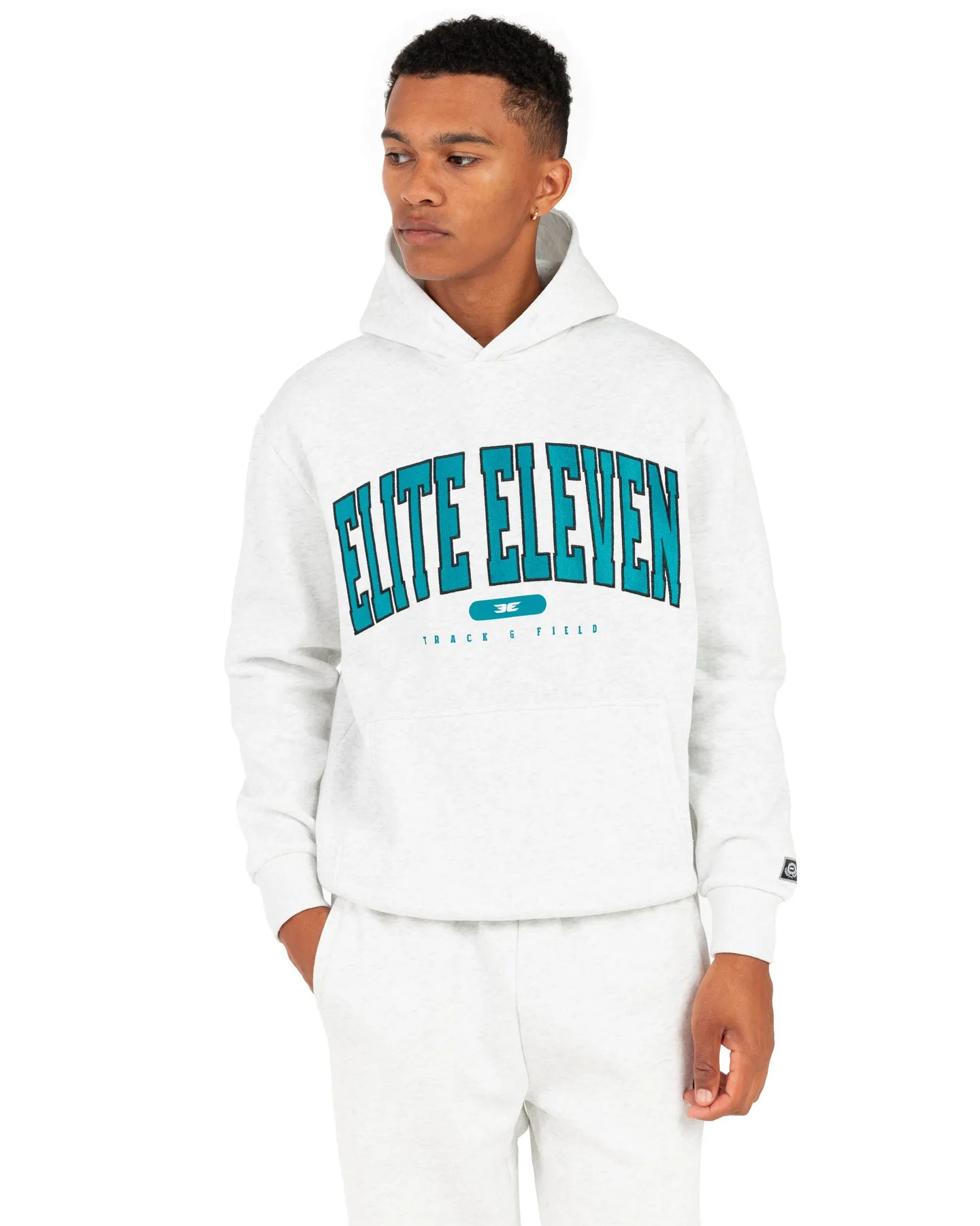 Track & Field Hoodie - Polar Grey