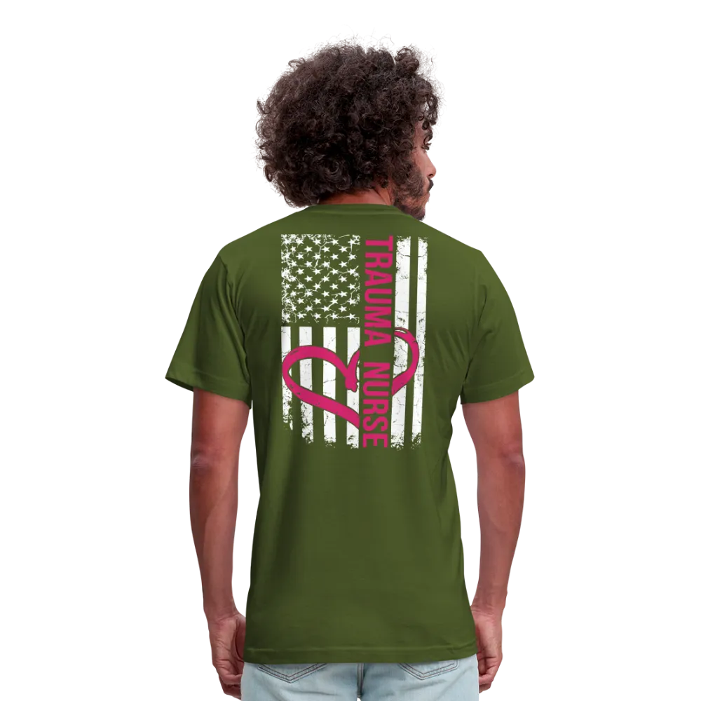 Trauma Nurse Unisex Jersey T-Shirt by Bella   Canvas