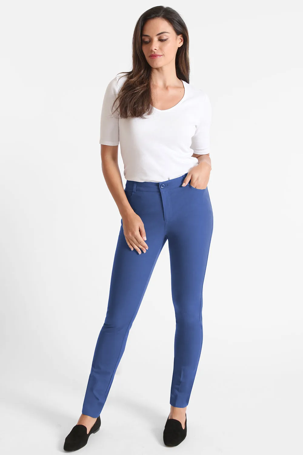 Twiggy Slim Jean - Blossom Twill - Fashion Colors: FINAL SALE