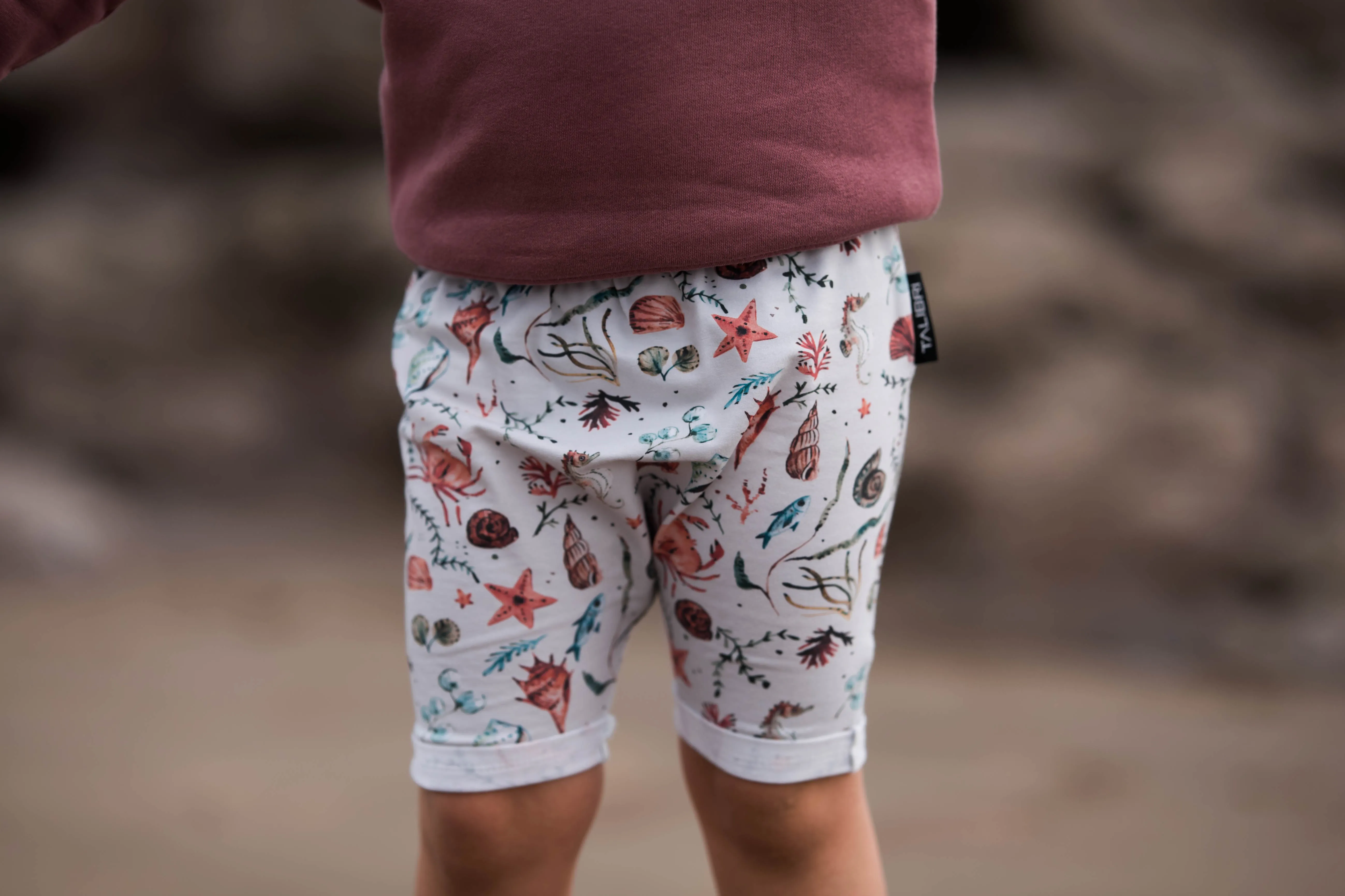 Under The Sea Harem Shorts