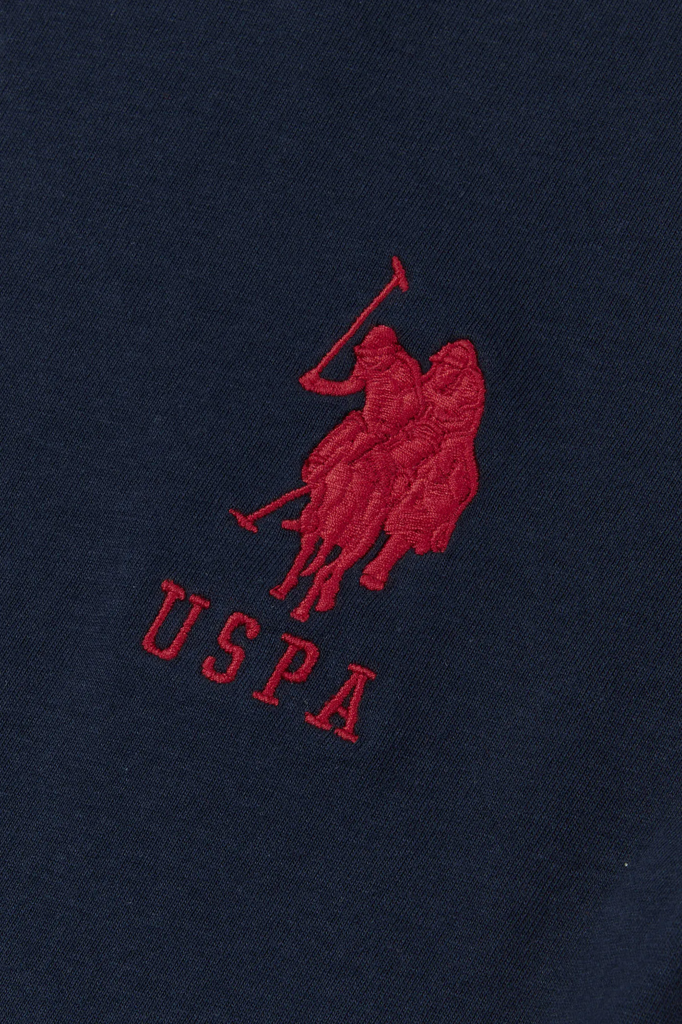 U.S. POLO ASSN.  - T-SHIRT PLAYER 3 T-SHIRT  NAVY / RED
