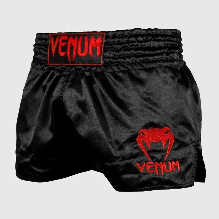 Venum Classic Muay Thai Shorts - Black