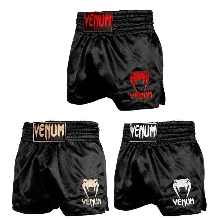 Venum Classic Muay Thai Shorts - Black