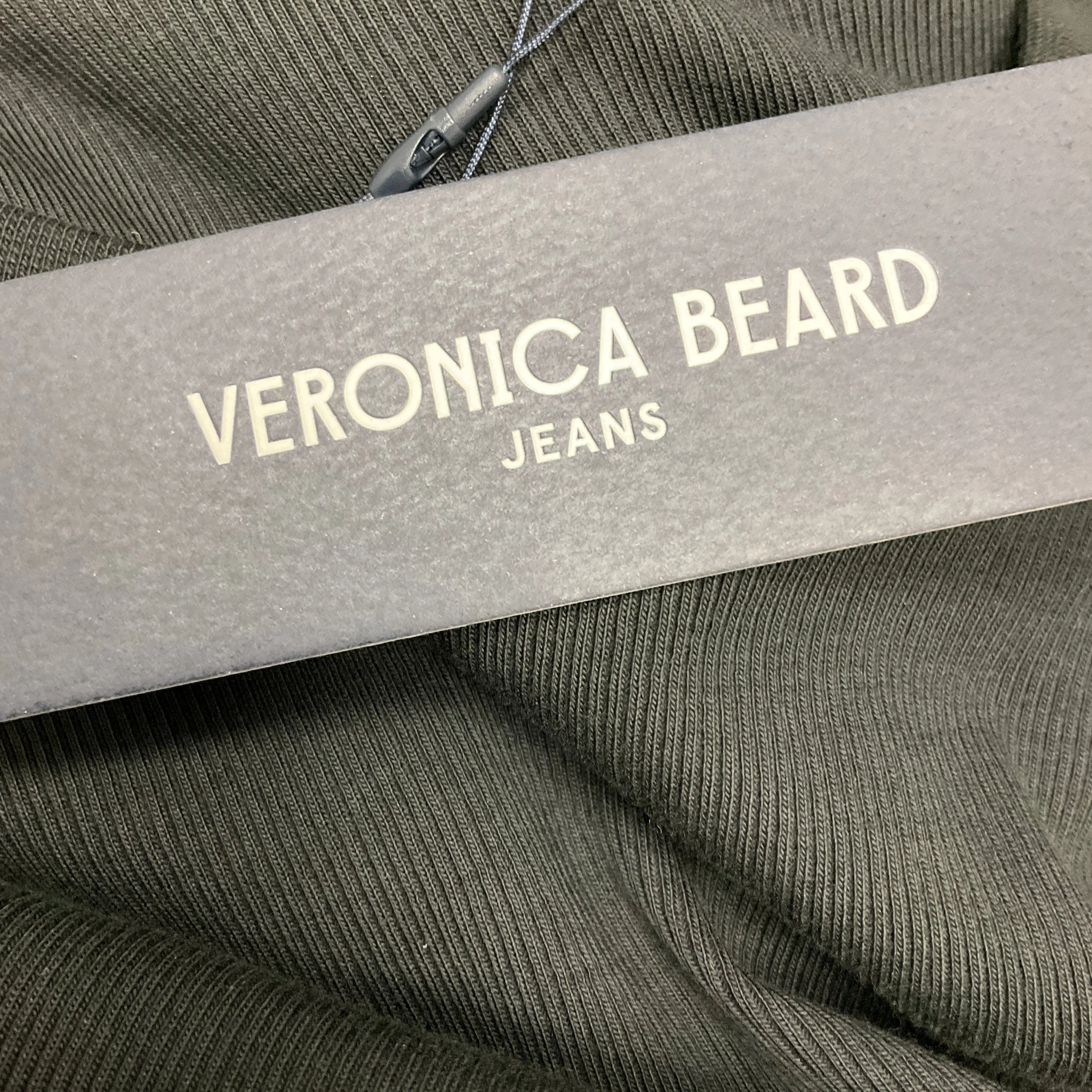 Veronica Beard Black Sleeveless Tank Midi Dress