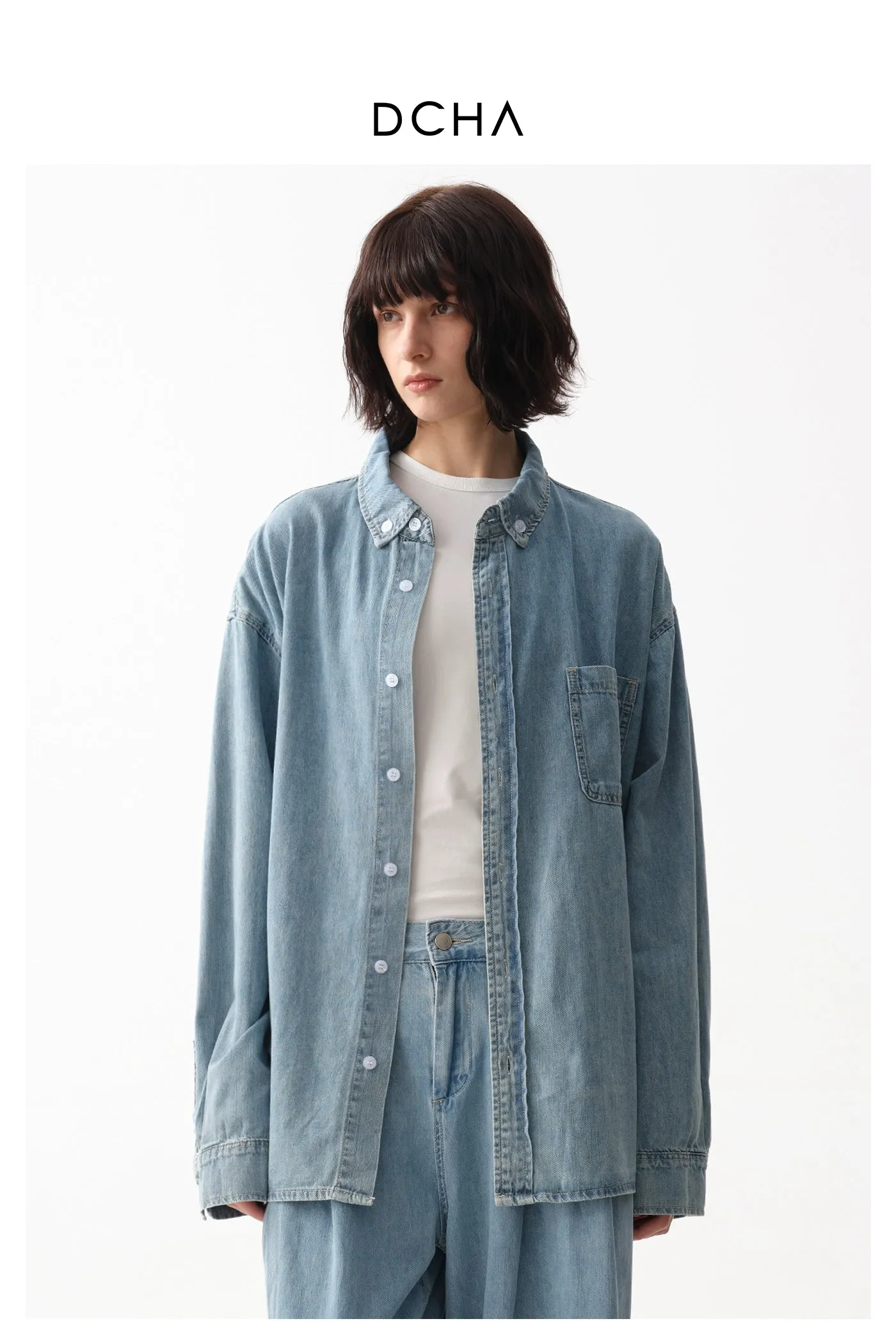 Vintage Loose Straight Jeans