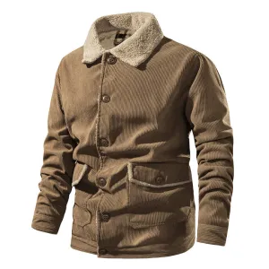 Warm bequeme herren jacke
