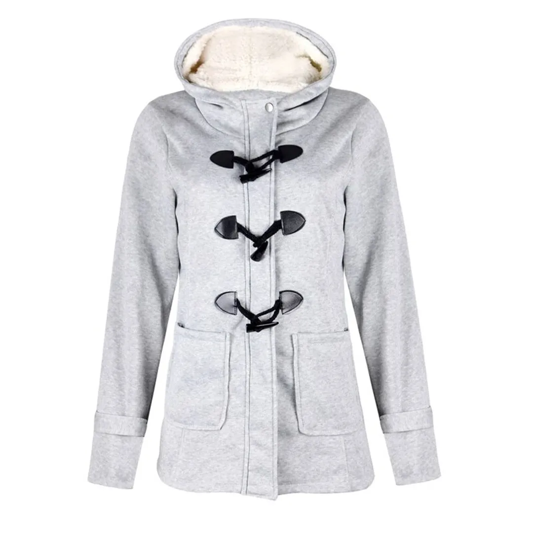 Warm winter jacket with hood - Comfortable and versatile