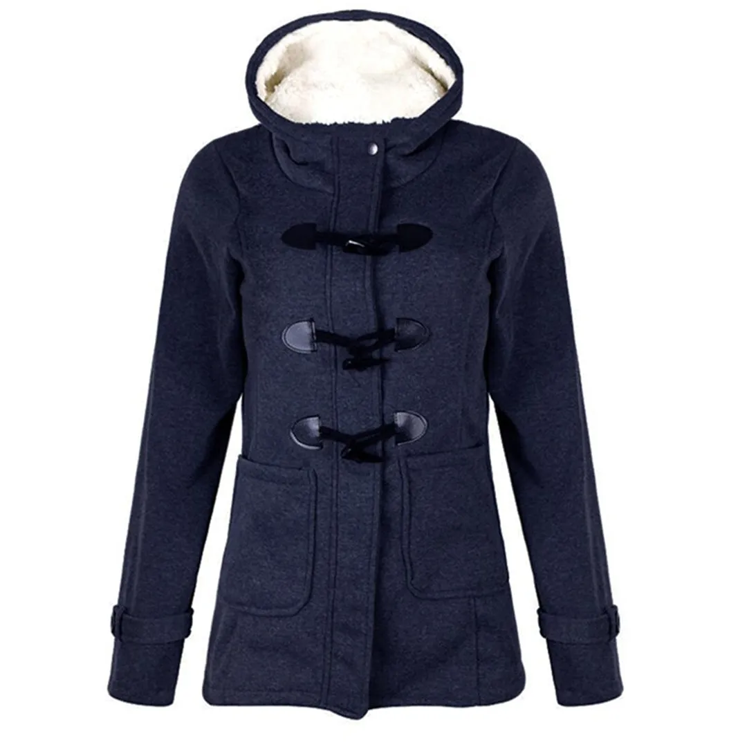Warm winter jacket with hood - Comfortable and versatile