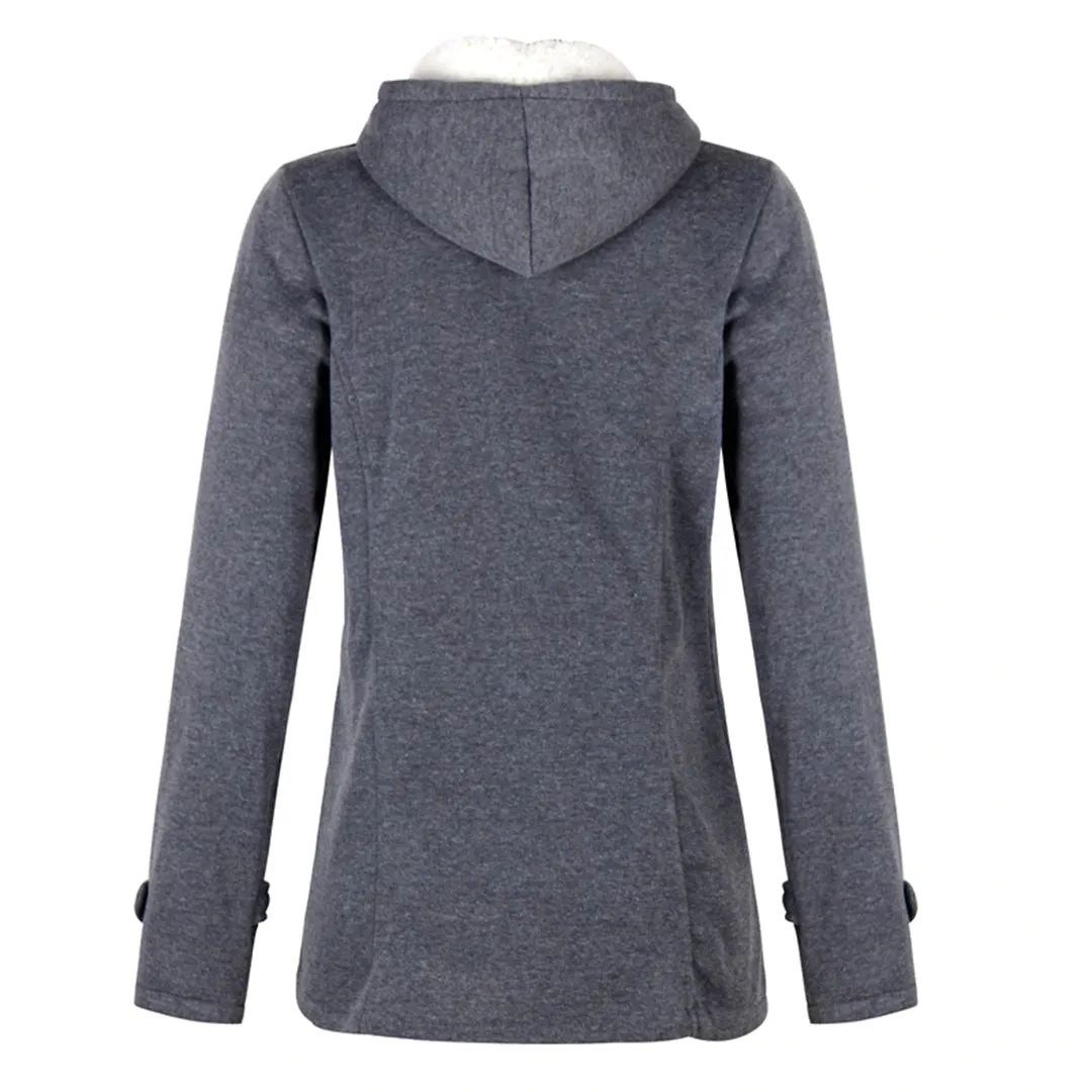Warm winter jacket with hood - Comfortable and versatile