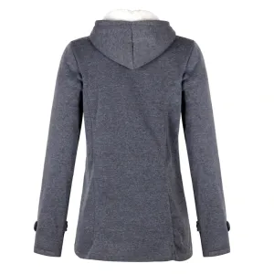 Warm winter jacket with hood - Comfortable and versatile
