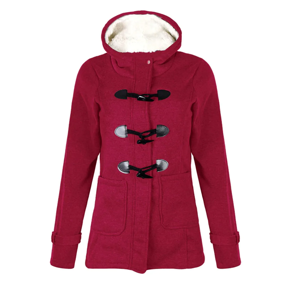 Warm winter jacket with hood - Comfortable and versatile