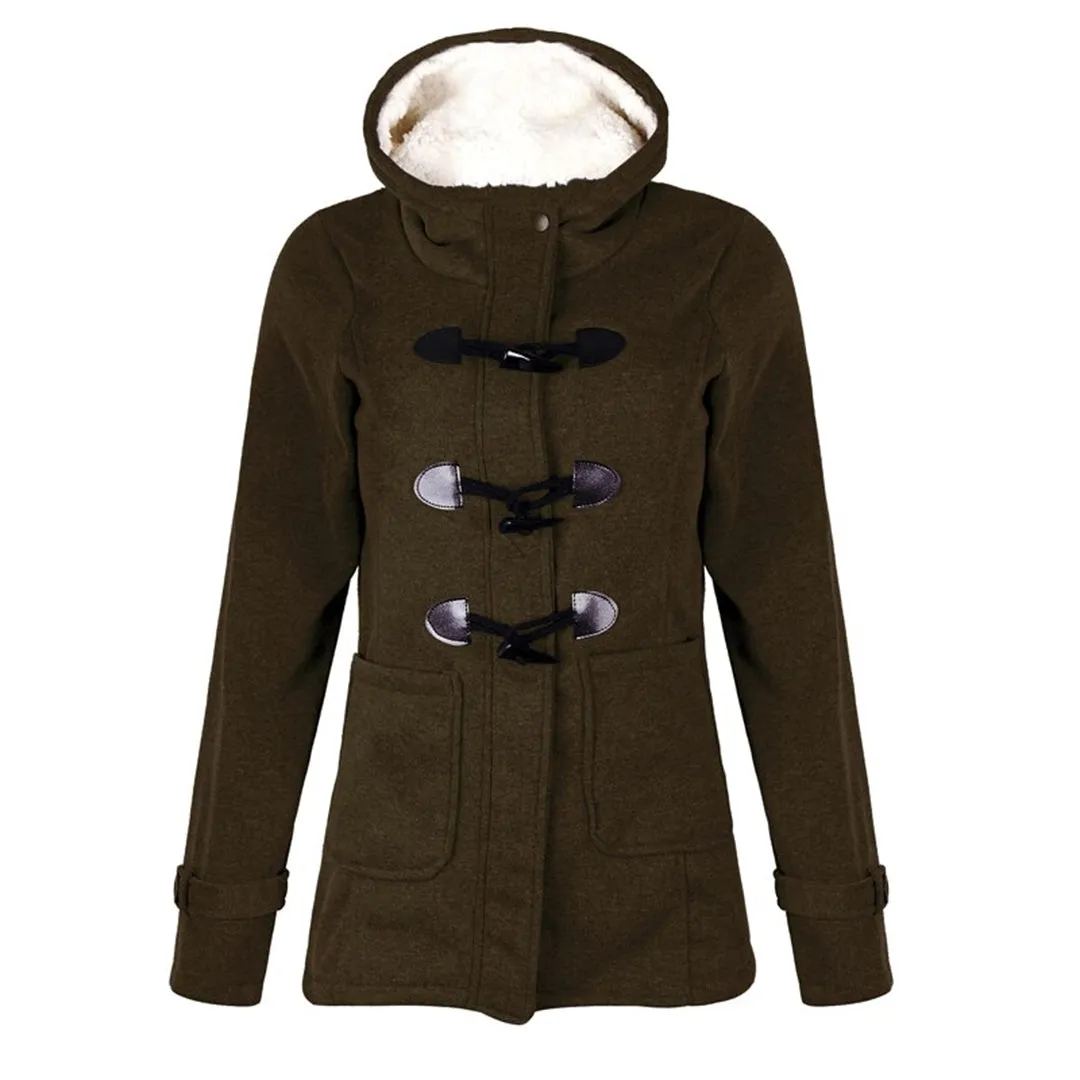 Warm winter jacket with hood - Comfortable and versatile
