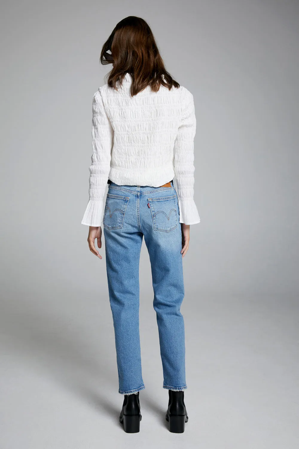 Wedgie Straight Jeans Calling All Blues