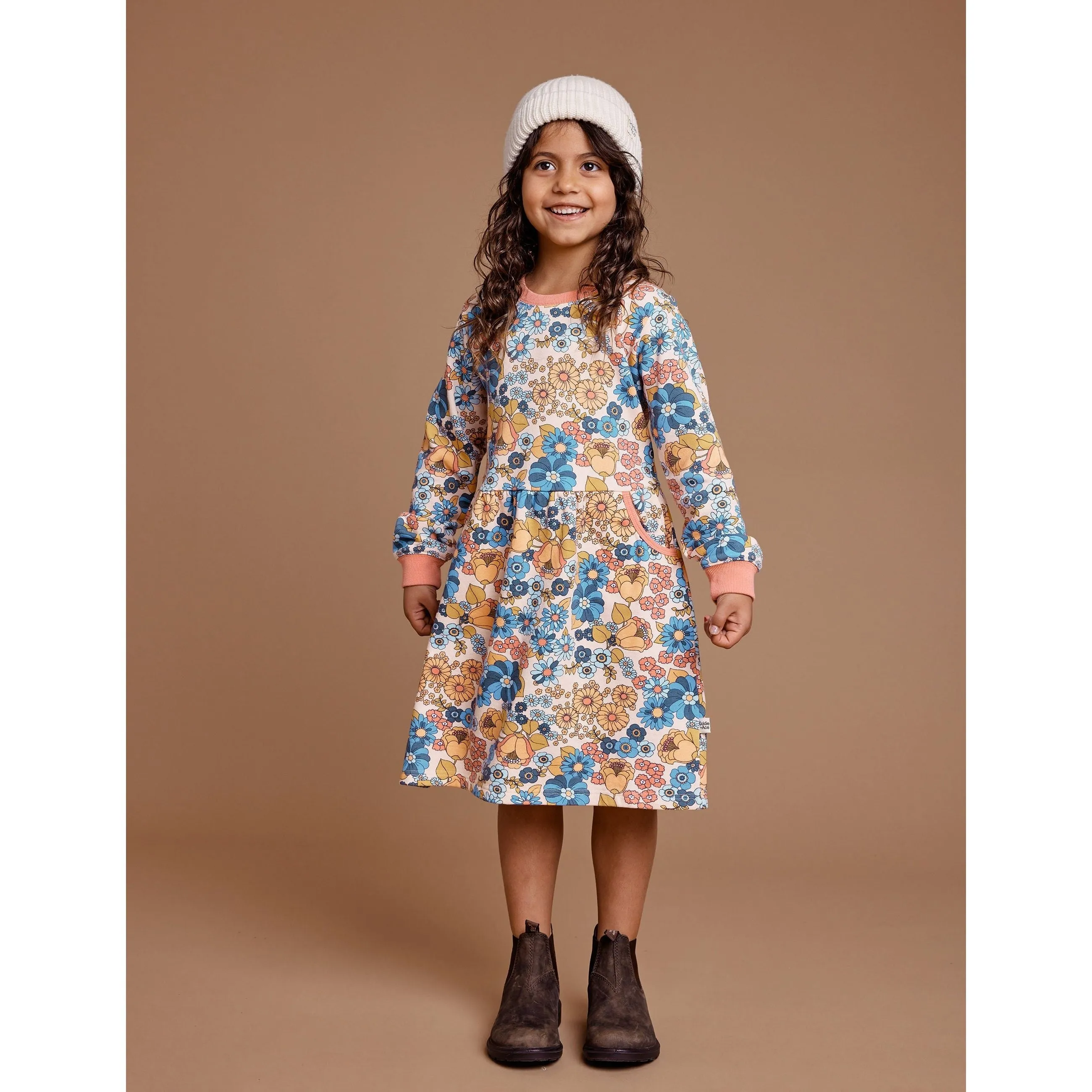Willa Wildflower Gathered Pocket Dress