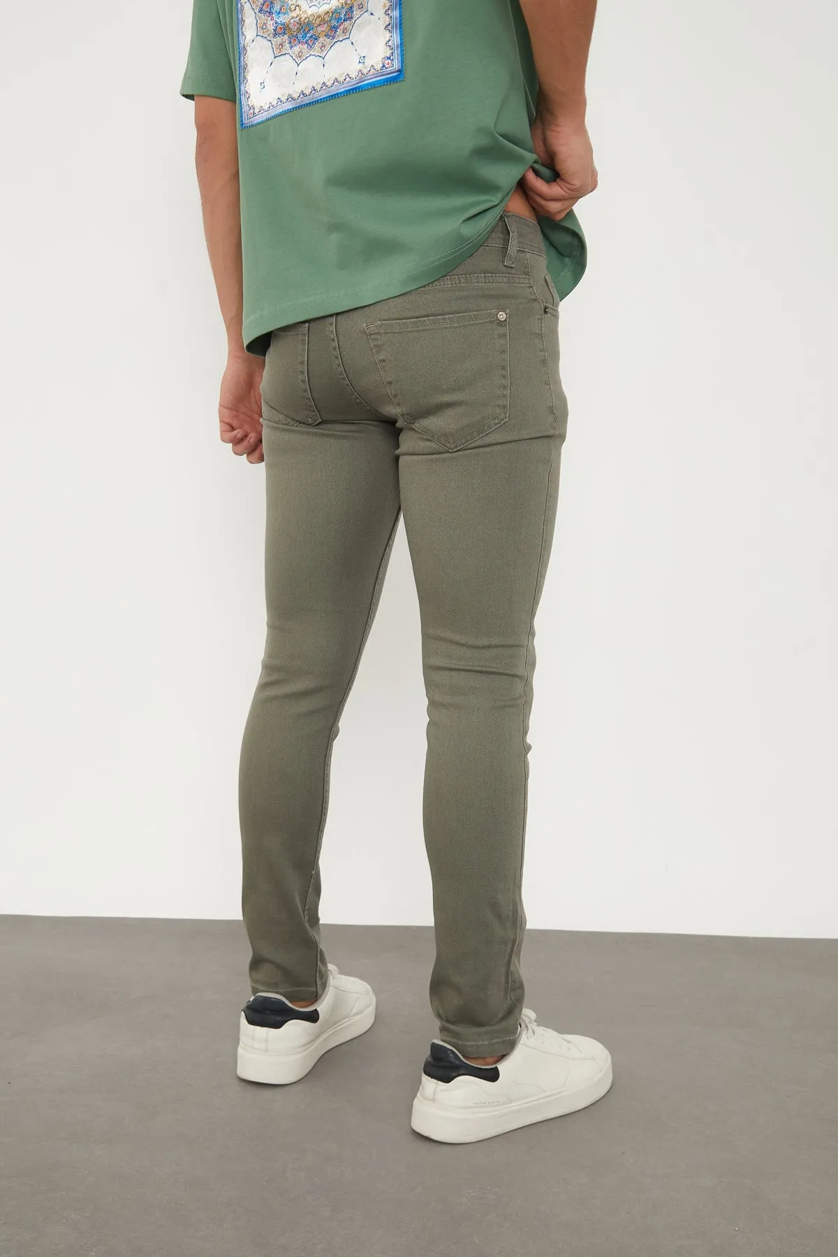 Wolfe Denim Slim Fit Jeans – Moss