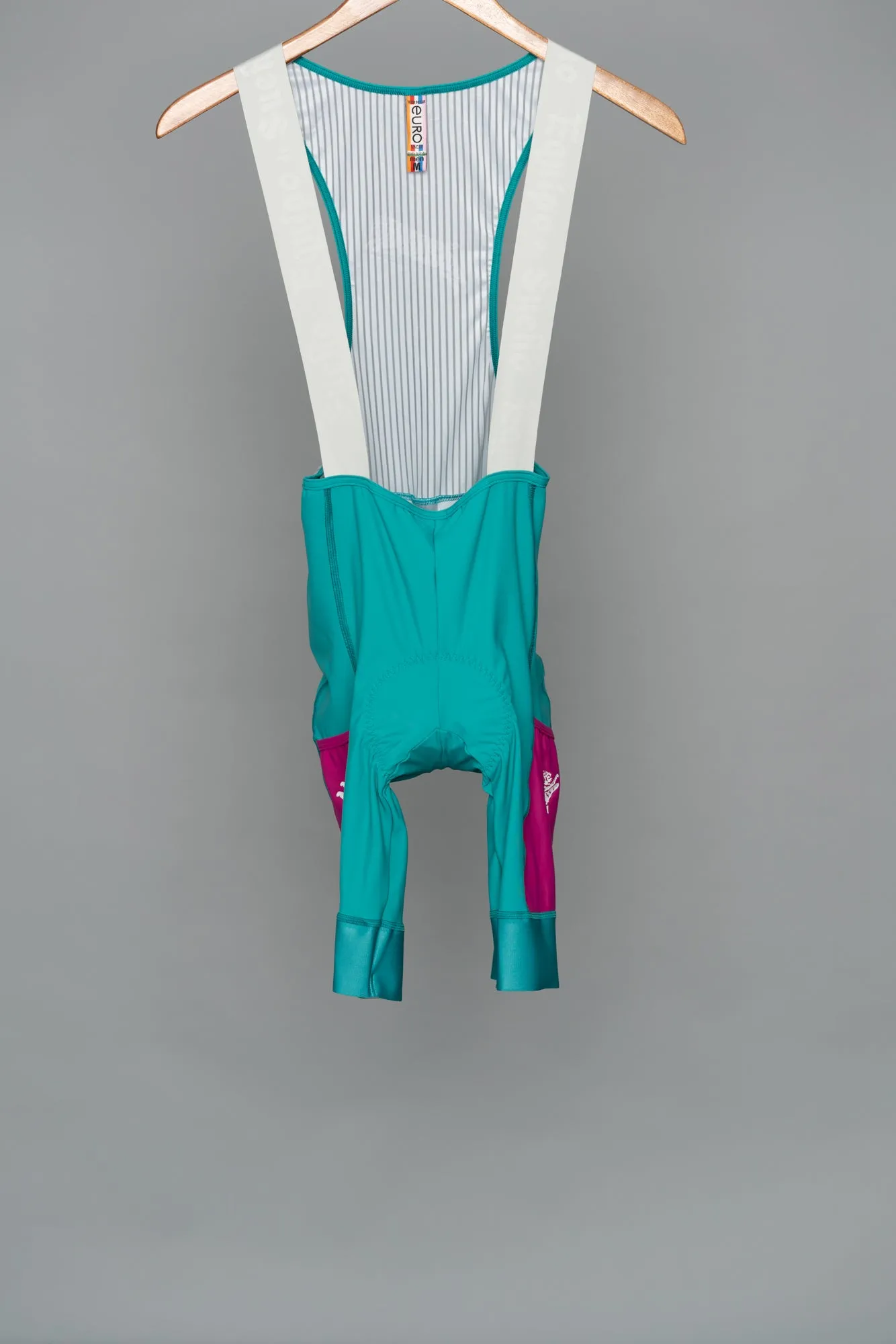 Women's über Pro CARGO Bib Teal/Magenta