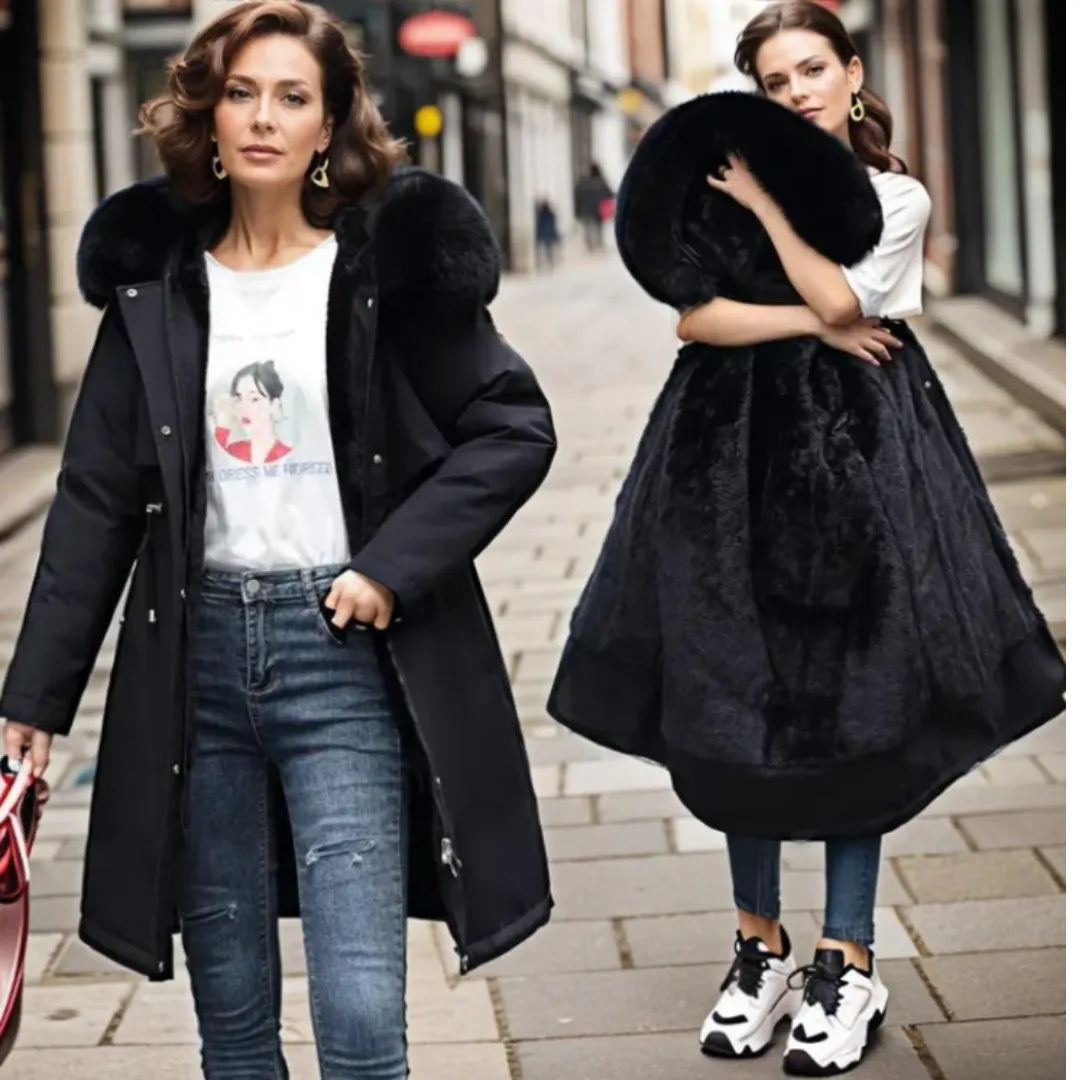 Women's Heated Winter Parka Jacket | Long