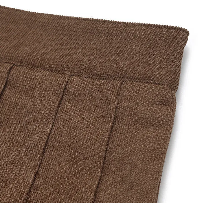 Women's Pleated Mini Skirt | High Waist A-Line Skort