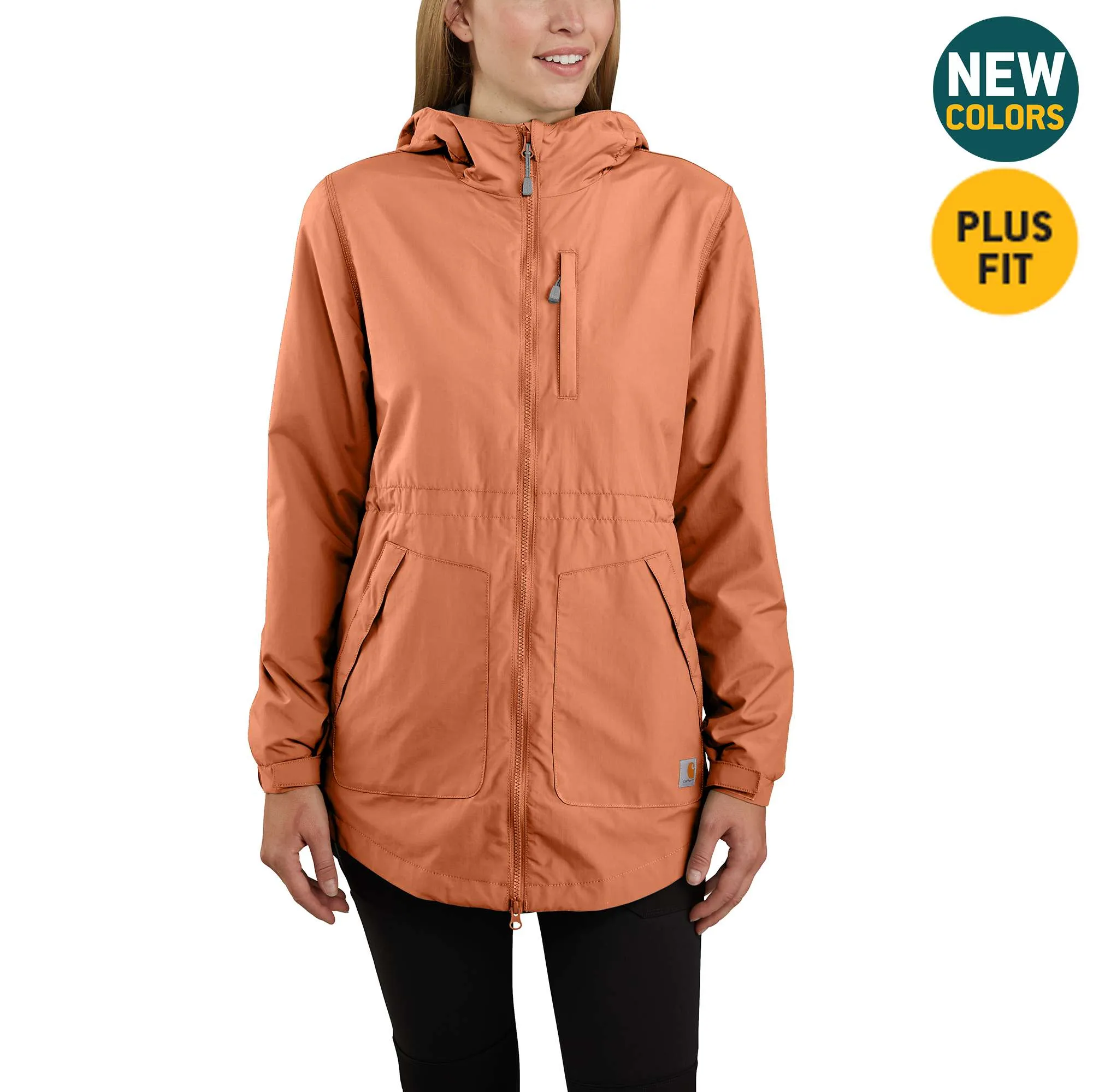 Women's Rain Defender® Relaxed Fit Lightweight Coat - 1 Warm Rating