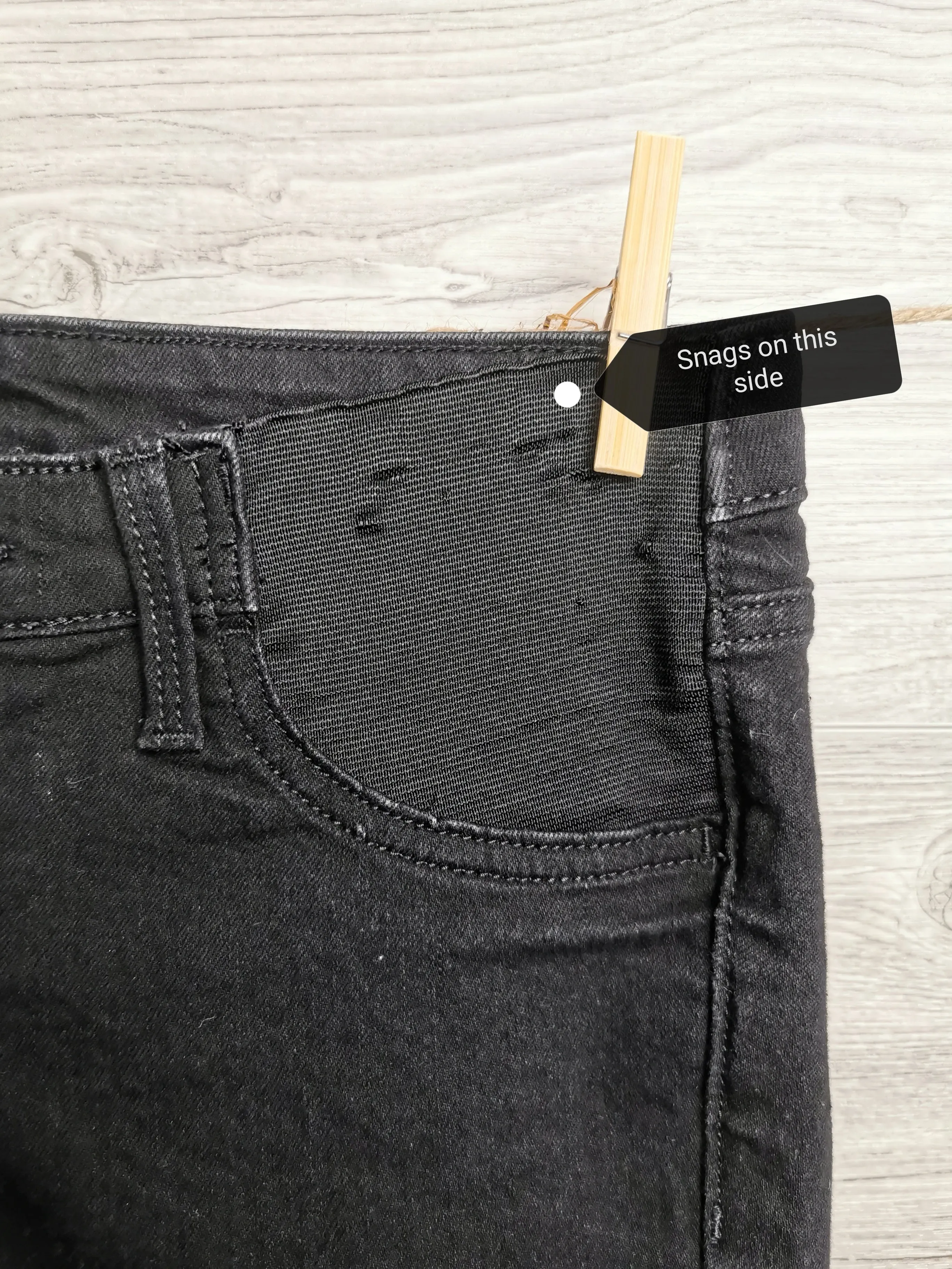 WOMENS SIZE 0 - OLD NAVY MATERNITY, Black Skinny Jeans, Side Belly Panel VGUC B11
