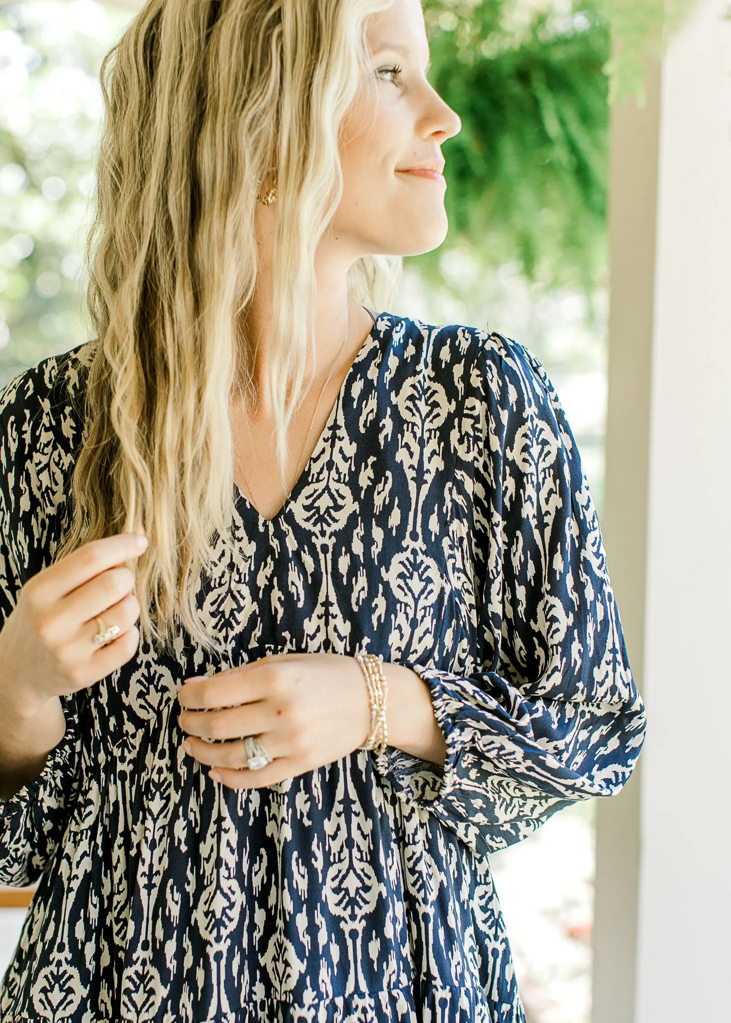 XZ Navy Shell Dress