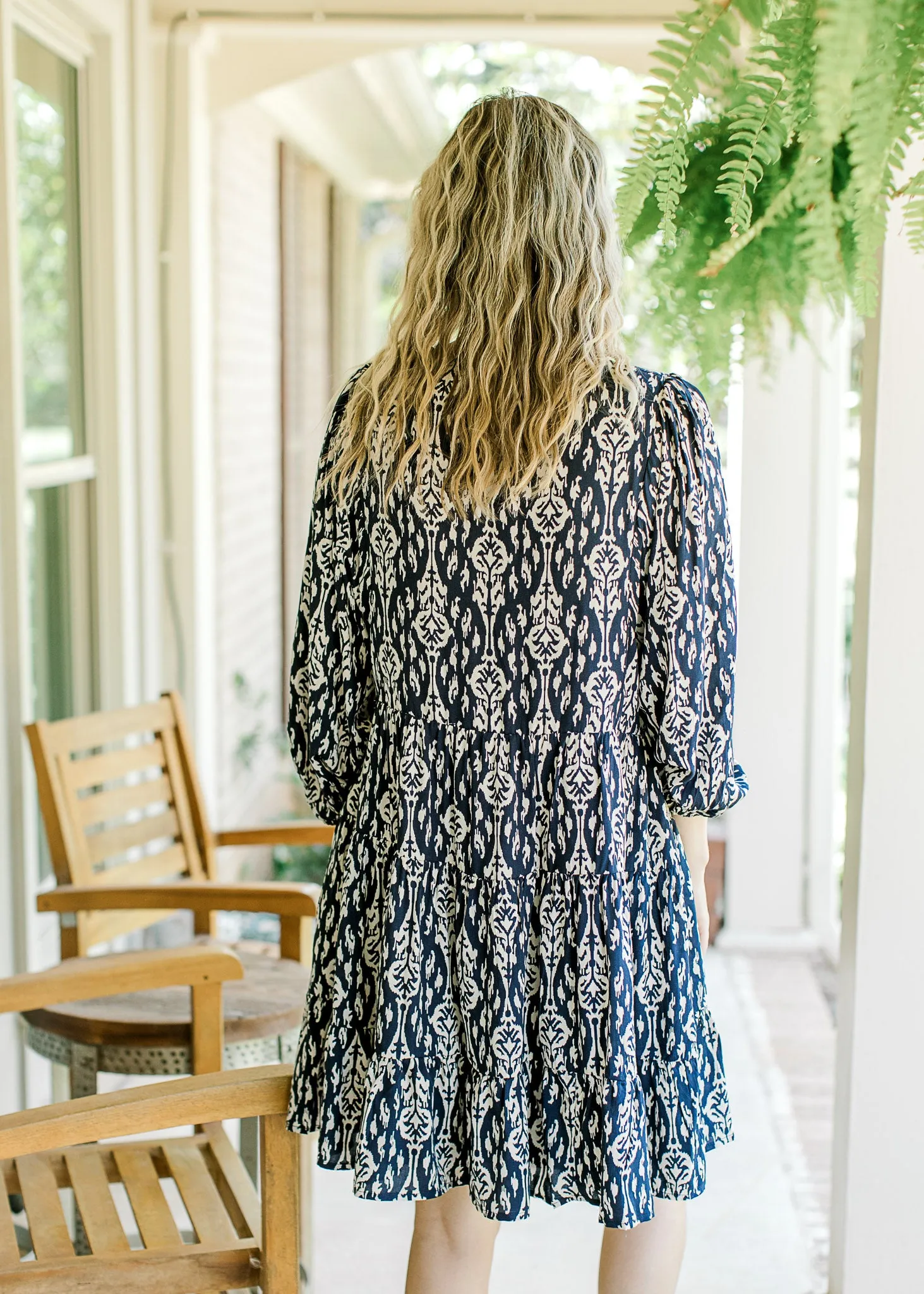 XZ Navy Shell Dress