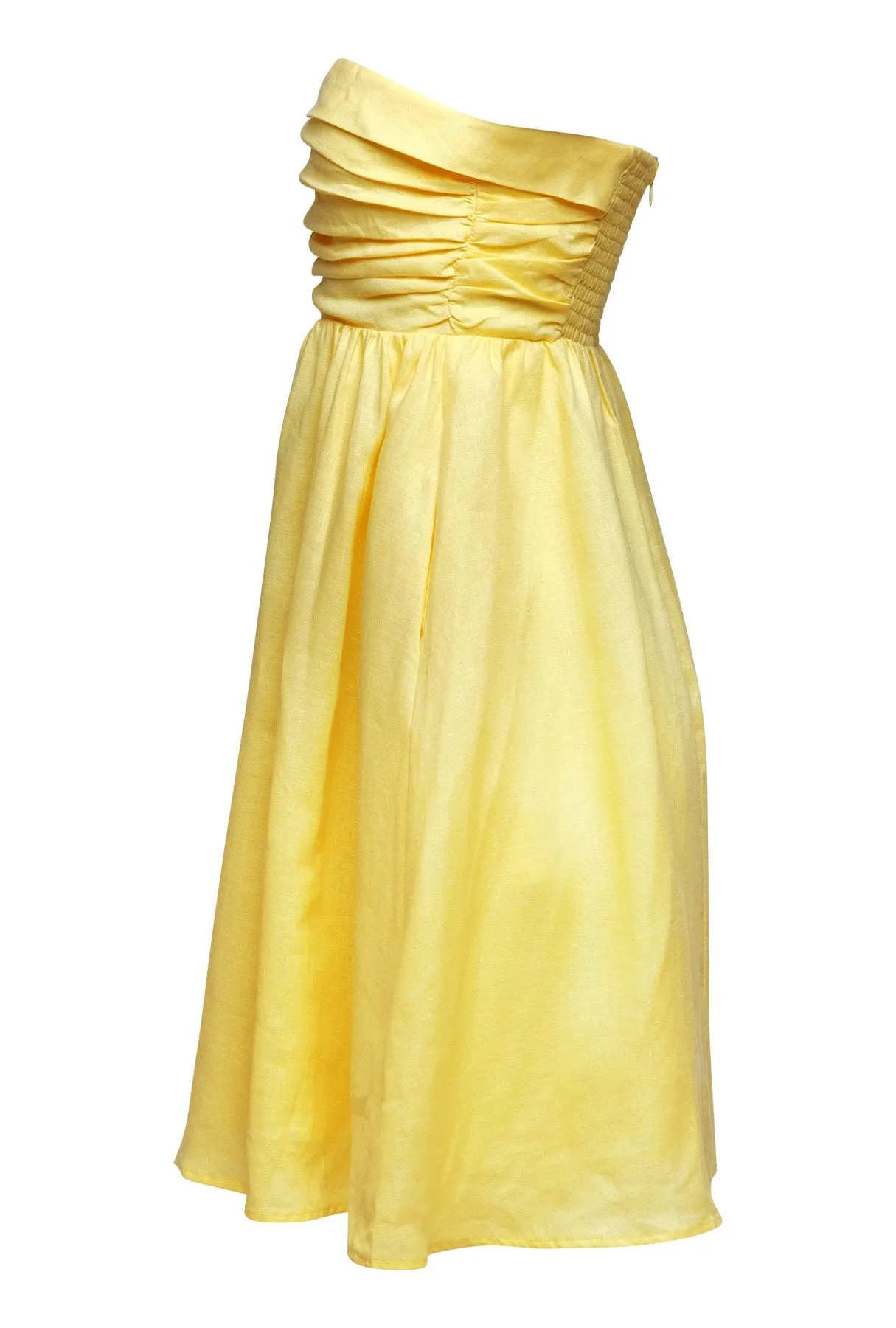 You Compleat Me Mini Dress - Lemon Slice