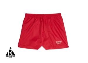 Zuma Nylon Shorts "Red"